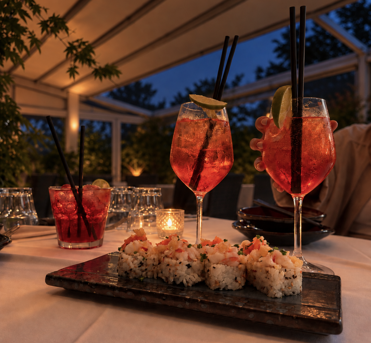 Aperitivo sushi