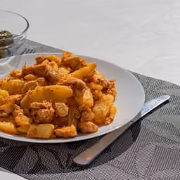 Pollo con patate